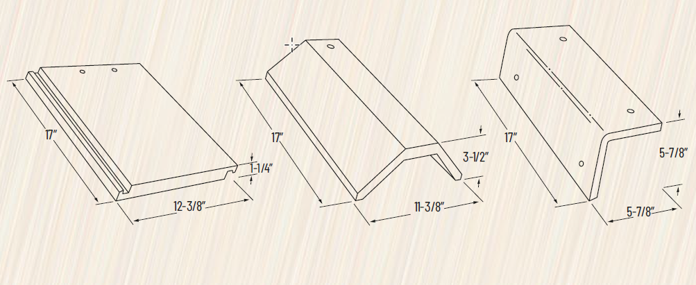 Bel-Air Roof Tile Details