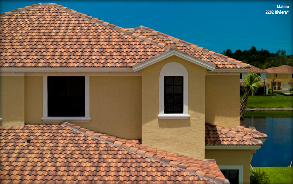 Malibu Tile Roof On House