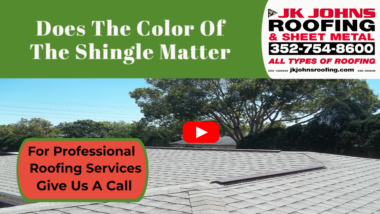 Does The Color of My Shingles Make A Difference 