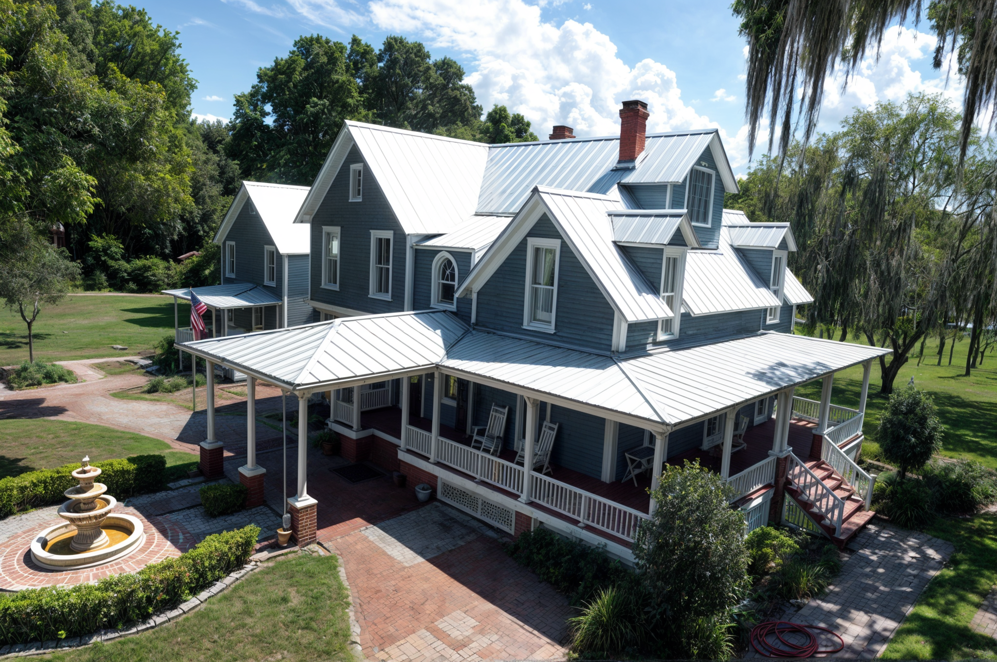 Non Painted Metal Roof Called Mil Finish