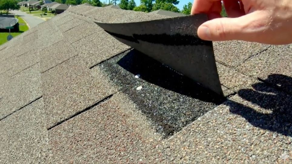 Roof repair for storm leak in Hernando County Florida