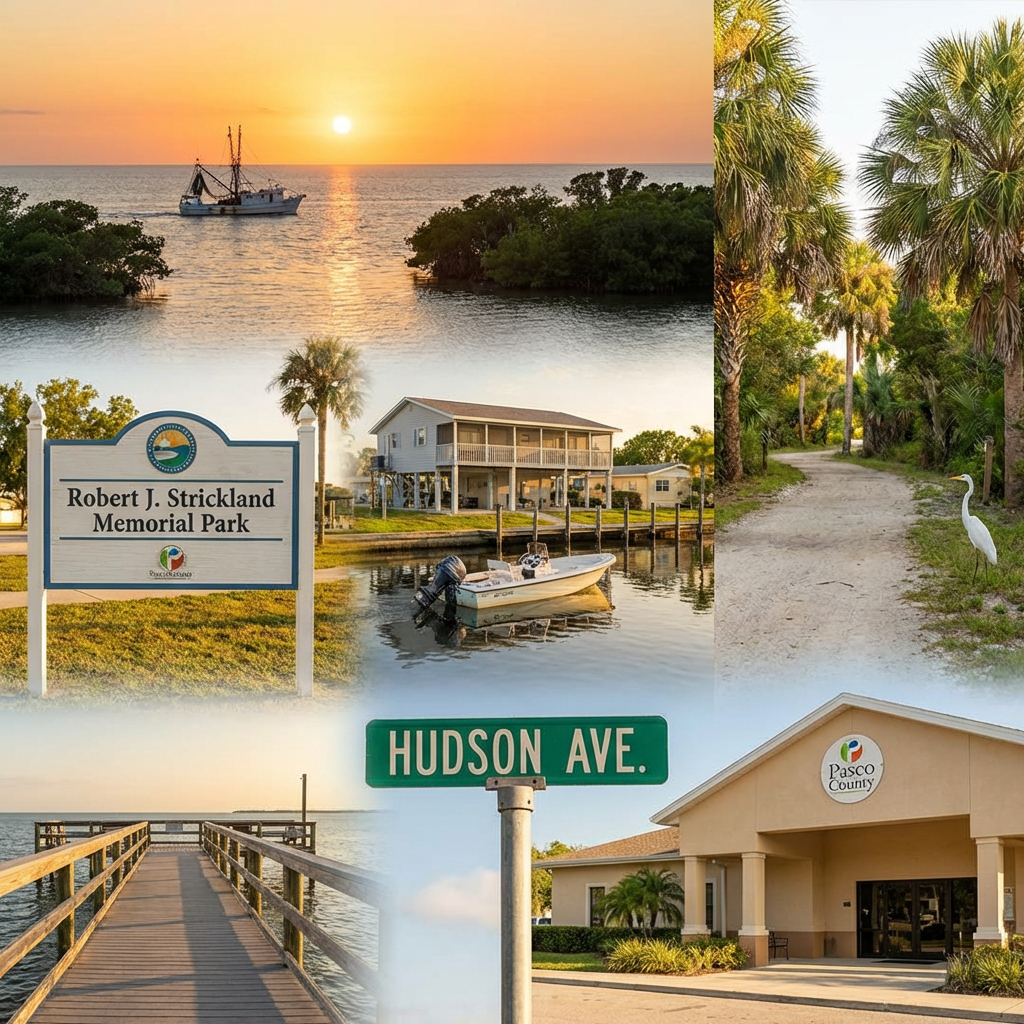 Roof repair in Hudson, Pasco County, FL near New Port Richey by roofing contractor