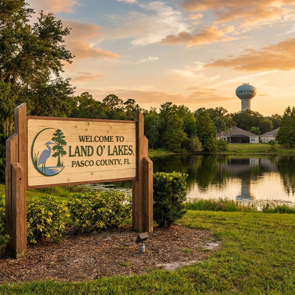 Roof repair project in Land O' Lakes, Pasco County, FL by local roofing contractor