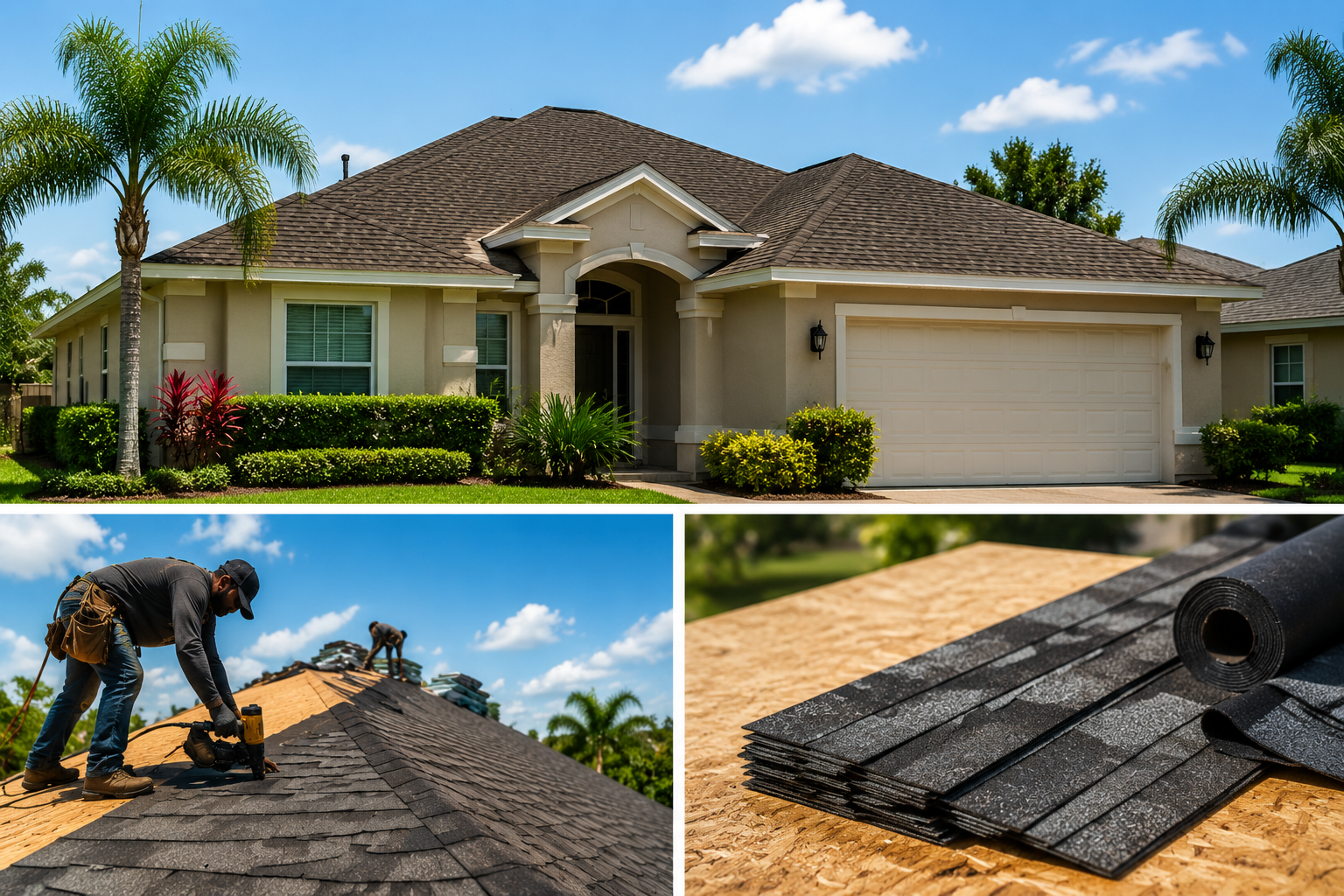 Roofing installation